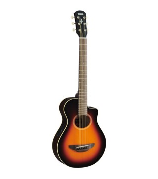 Yamaha APXT2 Short Scale Acoustic Electric Guitar (Dark Red Burst)